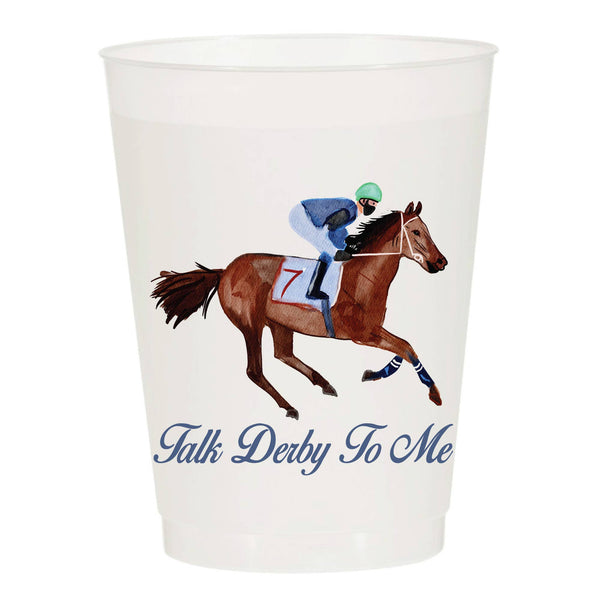 Talk Derby To Me Frosted Cups (6/pk)
