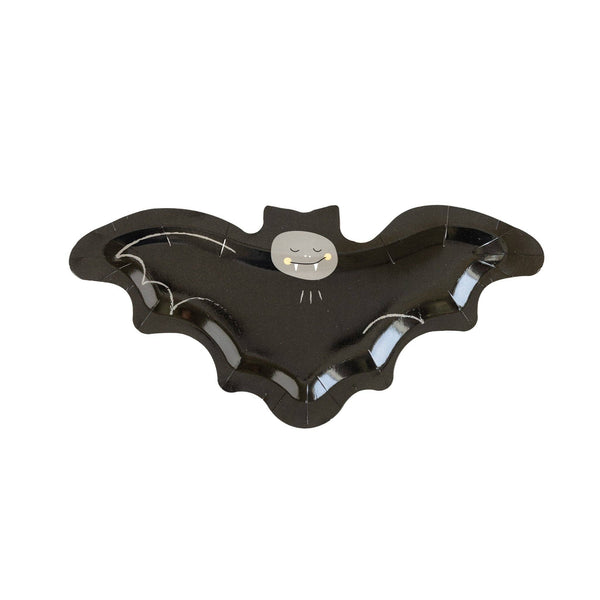 Halloween Bat Shaped Plates (8/pk)