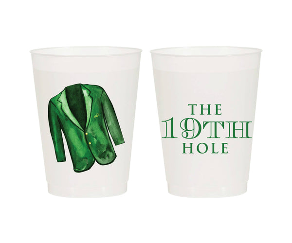 19th Hole | The Masters Watercolor Reusable Cups (10/pk)