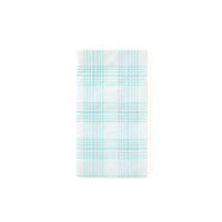 Blue Plaid Guest Towel Paper Napkin (24/pk)