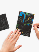 Mini Scratch & Scribble Art Kit: Dino Days