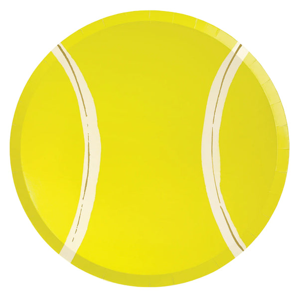 Tennis Ball Plates (8/pk)
