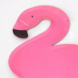Pink Flamingo Plates (8/pk)