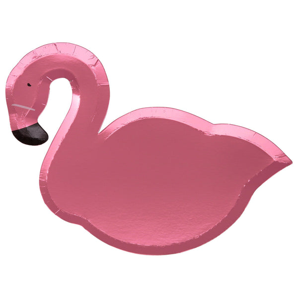 Pink Flamingo Plates (8/pk)