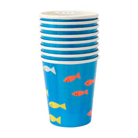 Under the Sea Fish Party Cups (8/pk)