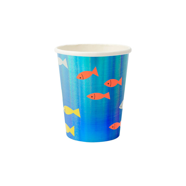 Under the Sea Fish Party Cups (8/pk)