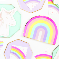 Rainbow Paper Napkins with Stars (20/pk)