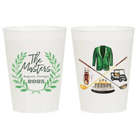 The Masters 2025 Watercolor Golf Reusable Cups (10/pk)