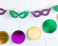 Mardi Gras Mask Banner