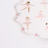 Ballerina Plates 8/pk