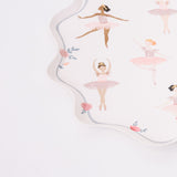 Ballerina Plates 8/pk