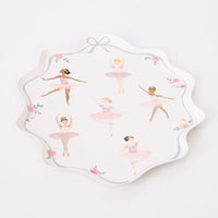 Ballerina Plates 8/pk