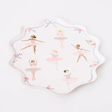 Ballerina Plates 8/pk